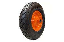 Придбати Колесо пневматичне 4х8 без віськи 20мм 4PR Оранж диск, BLUETOOLS Колесо пневматическое 4х8 без оси 20мм 4PR Оранж диск, BLUETOOLS