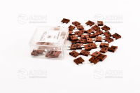 Запобіжники ( плоскі євро 7,5А) (50шт) MTA Предохранители (плоские евро 7,5А) (50шт) MTA