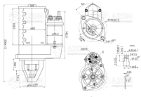 Стартер ВАЗ 2110, 2111, 2112 інжектор (редукторний) АТЕК Купить Стартер ВАЗ 2110, 2111, 2112 инжектор (редукторный) АТЭК