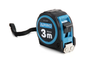 Рулетка обгумована з магнітом 3 м х 16 мм APRO Рулетка магнитная обрезиненная 3мх16мм APRO