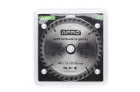 Диск пильний по дереву 180х32(30)х40Т APRO Диск пильный по дереву 180х32(30)х40Т APRO