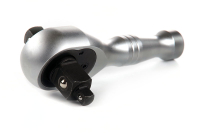 Ключ-тріскавка з металевою ручкою 2-х сторонній CrV 1/2, 3/8, 1/4 72Т APRO Ключ-трещина с металлической ручкой 2-х сторонний CrV 1/2, 3/8, 1/4 72Т APRO