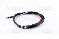 Трос ручного гальма ВАЗ 2110, 2111, 2112 (трос ручника 2шт) AURORA Трос ручного тормоза ВАЗ 2110, 2111, 2112 (трос ручника 2шт) AURORA