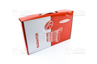 Радіатор опалювача ГАЗ 2217, 2705, 3302 (ЗМЗ 406) (піки нового зразку Ø18) AURORA Радиатор отопителя ГАЗ 2217, 2705, 3302 (ЗМЗ 406) (печки нового образца Ø18) AURORA