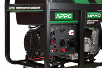 Генератор дизельний 4-х тактний DG-120Е 12,0/12,8кВт (електро запуск) APRO Генератор дизельный 4-х тактный DG-120Е 12,0/12,8кВт (электро запуск) APRO