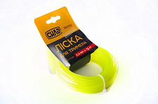 Придбати Ліска для тримера 2,4мм трикутник 15м СИЛА Леска для триммера 2,4мм треугольник 15м СИЛА