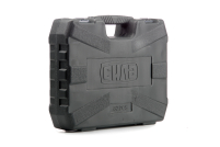 Набір насадок 72Т CrV ¼, ½ 82шт. з гайковими ключами СИЛА Набор насадок 72т CrV ¼, ½ 82шт. с гаечными ключами СИЛА