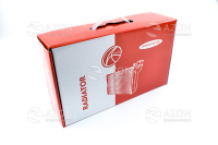 Радіатор опалювача ВАЗ 2110, 2111, 2112, 2170, 2171, 2172 "Приора" (пічка нового зразку) AURORA Радиатор отопителя ВАЗ 2110, 2111, 2112, 2170, 2171, 2172 "Приора" (печки нового образца) AURORA