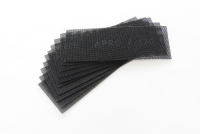 Сітка абразивна APRO P120 105*280мм електрокорунд (10шт) Сетка абразивная APRO P120 105*280мм электрокорунд (10шт)