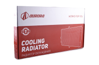 Радіатор охолодження Daewoo Lanos AC (під кондиціонер) AURORA Радиатор охлаждения Daewoo Lanos AC (под кондиционер) AURORA