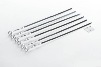 Шампур плоский з нержавіючої сталі, 570*10*2мм СИЛА Шампур плоский из нержавеющей стали, 570*10*2мм СИЛА