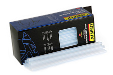 Придбати Клей стрижневий прозорий 7.0х200мм 1кг (116 шт) (коробок) UNIFIX Клей стержневой прозрачный 7.0х200мм 1кг (116 шт) (коробок) UNIFIX