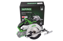 Циркулярна пила безщіткова APRO 20CSB, 20В, 165мм, без АКБ Циркулярная пила бесщеточная APRO 20CSB, 20В, 165мм, без АКБ
