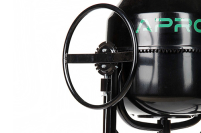 Бетонозмішувач СМ-160 28-30об/хв. 650Вт, 160л (вінець з чавуну) APRO Бетономешалка СМ-160 28-30об/мин. 650Вт, 160л (венец из чугуна) APRO