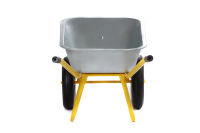 Тачка садово-будівельна двоколісна 85л, 200кг, колеса пневмо 4х8'' СИЛА Тачка садово-строительная двухколесная 85л, 200кг, колеса пневмо 4х8'' СИЛА