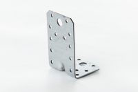 Кутник універсальний з посиленим ребром 90х50х55х2.0мм оц. (пачка, кратно 10шт) APRO Угольник универсальный с усиленным ребром 90х50х55х2.0мм оц. (пачка, кратно 10шт) APRO