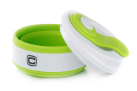 Чашка складана з кришкою зелена 350мл СИЛА Чашка складная с крышкой зеленая 350мл СИЛА