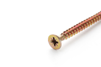 Саморіз універсальний 5,0*90 з потайною головкою цинк жовтий (ящ. 850шт) APRO Саморез универсальный 5,0* 90 с потайной головкой цинк жёлтый (ящ. 850шт) APRO