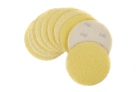 Коло шліфувальне стеаратове покриття (на липучці) 125мм Р40 APRO Круг шлифовальное стеаратовое покрытие (на липучке) 125мм Р40 APRO