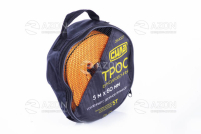 Трос буксирувальний 5м*60мм 5т (посилений з подвійною пряжкою) (гак) (в блістері) СИЛА Трос буксировочный 5м*60мм 5т (усиленный двойной пряжкой) (крюк) (в блистере) СИЛА