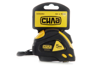 Рулетка обгумована Стандарт «Супермагніт» з автостопом 5м х 19мм СИЛА Рулетка обрезиненная Стандарт «Супермагнит» с автостопом 5м х 19мм СИЛА