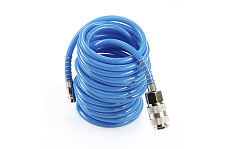 Придбати Шланг спіральний поліуретановий з швидкоз'ємними з'єднаннями 5,5*8мм, 10м APRO Шланг спиральный полиуретановый с быстроразъемными соединениями 5,5*8мм, 10м APRO