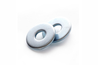 Шайба плоска 10мм DIN 125 цинк білий (ящ 4600шт) APRO Шайба плоская 10мм DIN 125 цинк белый (ящ 4600шт) APRO