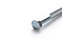 Шуруп до дерева із шестигранною головкою 6*40 DIN 571 цинк білий (ящ 1800шт) APRO Шуруп для дерева с шестигранной головкой 6*40 DIN 571 цинк белый (ящ 1800шт) APRO