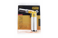 Пальник газовий з п'єзопідпалом і резервуаром 22х145мм СИЛА Горелка газовая с пьезоподжигом и резервуаром 22х145мм СИЛА