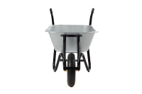 Тачка садово-будівельна одноколісна 100л, 200кг, колесо пневмо 4х8'' СИЛА Тачка садово-строительная одноколесная 100л, 200кг, колесо пневмо 4х8'' СИЛА