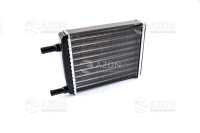 Радіатор опалювача ГАЗ 2217, 2705, 3302 (ЗМЗ 406) (пічки старого зразку Ø16) AURORA Радиатор отопителя ГАЗ 2217, 2705, 3302 (ЗМЗ 406) (печки старого образца Ø16) AURORA