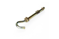 Анкер з кожухом і гайкою з C-гаком М10/12*100 цинк жовтий (пач 5шт) APRO Анкер с кожухом и гайкой с C-крюком М10/12*100 цинк жёлтый (пач 5шт) APRO