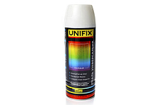 Придбати Емаль універсальна акрилова преміум RAL9001 білий кремовий глянець 400мл UNIFIX Эмаль универсальная акриловая премиум RAL9001 белый глянец кремовый 400мл UNIFIX